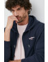 Pepe Jeans hanorac de bumbac Edward barbati culoarea albastru marin cu glugă cu imprimeu - Pled.ro