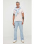 Pepe Jeans hanorac de bumbac RYAN cu imprimeu - Pled.ro