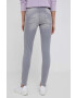 Pepe Jeans jeansi femei culoarea gri - Pled.ro