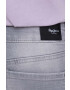 Pepe Jeans jeansi femei culoarea gri - Pled.ro