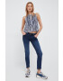 Pepe Jeans jeansi femei medium waist - Pled.ro