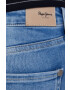 Pepe Jeans jeansi Aubrey femei medium waist - Pled.ro