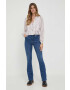 Pepe Jeans jeansi Dion Flare femei high waist - Pled.ro