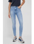 Pepe Jeans jeansi Dion Zip femei medium waist - Pled.ro