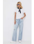 Pepe Jeans jeansi Harper Vintage femei high waist - Pled.ro