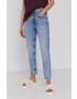 Pepe Jeans jeansi Violet femei high waist - Pled.ro