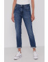 Pepe Jeans jeansi Violet femei high waist - Pled.ro