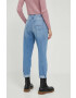 Pepe Jeans jeansi Violet femei high waist - Pled.ro