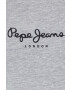 Pepe Jeans longsleeve femei culoarea gri - Pled.ro