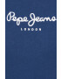 Pepe Jeans longsleeve femei culoarea albastru marin - Pled.ro