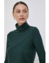 Pepe Jeans longsleeve DEBORAH femei culoarea verde cu guler - Pled.ro