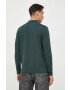 Pepe Jeans longsleeve din bumbac Jimmy culoarea verde neted - Pled.ro