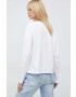 Pepe Jeans longsleeve din bumbac Lulu culoarea alb - Pled.ro