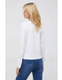 Pepe Jeans longsleeve din bumbac Luna culoarea alb - Pled.ro