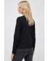 Pepe Jeans longsleeve din bumbac Luna culoarea negru - Pled.ro