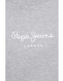 Pepe Jeans longsleeve din bumbac WENDYS LS culoarea gri - Pled.ro