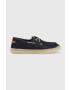 Pepe Jeans mocasini din piele intoarsa MAOUI barbati culoarea albastru marin PMS30914 - Pled.ro