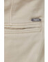 Pepe Jeans pantaloni femei culoarea bej jogger medium waist - Pled.ro