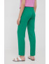 Pepe Jeans pantaloni femei culoarea verde drept high waist - Pled.ro