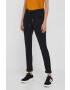 Pepe Jeans pantaloni Cruise femei culoarea negru mulata high waist - Pled.ro