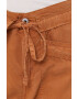 Pepe Jeans Pantaloni Dash femei culoarea maro model drept medium waist - Pled.ro