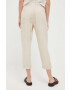 Pepe Jeans pantaloni JYNX femei culoarea bej fason cargo medium waist - Pled.ro