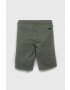 Pepe Jeans pantaloni scurti copii culoarea verde talie reglabila - Pled.ro