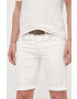 Pepe Jeans pantaloni scurti din bumbac Callen culoarea bej - Pled.ro