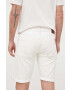 Pepe Jeans pantaloni scurti din bumbac Callen culoarea bej - Pled.ro