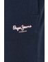 Pepe Jeans pantaloni scurti din bumbac Edward culoarea albastru marin - Pled.ro