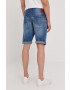 Pepe Jeans pantaloni scurti jeans Callen barbati culoarea portocaliu - Pled.ro