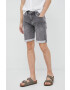 Pepe Jeans pantaloni scurti jeans Jack barbati culoarea gri - Pled.ro