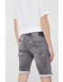 Pepe Jeans pantaloni scurti jeans Jack barbati culoarea gri - Pled.ro