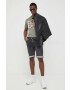 Pepe Jeans pantaloni scurti jeans Jack barbati culoarea gri - Pled.ro