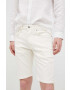 Pepe Jeans pantaloni scurti jeans Stanley Short barbati culoarea bej - Pled.ro