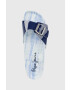 Pepe Jeans papuci Oban Tie Dye femei culoarea albastru marin - Pled.ro