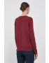 Pepe Jeans pulover din amestec de lana femei culoarea bordo light - Pled.ro