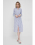 Pepe Jeans rochie din amestec de in Meriut - Pled.ro