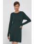 Pepe Jeans rochie din amestec de lana Darice culoarea verde mini drept - Pled.ro