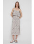 Pepe Jeans rochie Martine maxi drept - Pled.ro