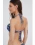 Pepe Jeans sutien de baie Fleur Top culoarea albastru marin - Pled.ro