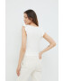 Pepe Jeans top femei culoarea alb - Pled.ro