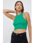 Pepe Jeans top femei culoarea verde - Pled.ro