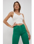 Pepe Jeans top femei culoarea alb - Pled.ro