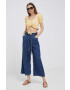 Pepe Jeans top din bumbac culoarea galben - Pled.ro