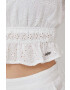 Pepe Jeans top din bumbac Artemis culoarea alb - Pled.ro