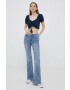 Pepe Jeans top din bumbac Philana culoarea albastru marin - Pled.ro