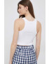 Pepe Jeans top Piera N femei culoarea alb - Pled.ro