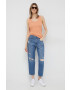 Pepe Jeans top Winona femei culoarea portocaliu - Pled.ro