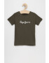 Pepe Jeans Tricou de bumbac pentru copii New Art - Pled.ro